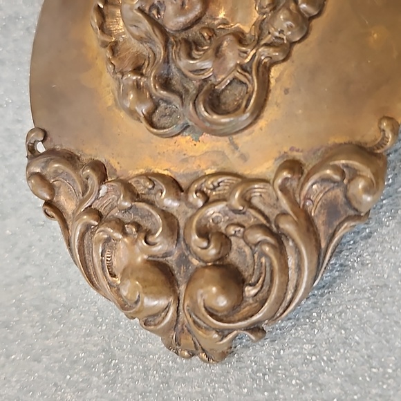 Massive Vintage Ornate Art Nouveau Belt Buckle - Picture 3 of 8